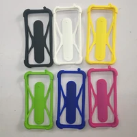 beatiful soft silicone universal phone bumper frame case with holder for samsung iphone