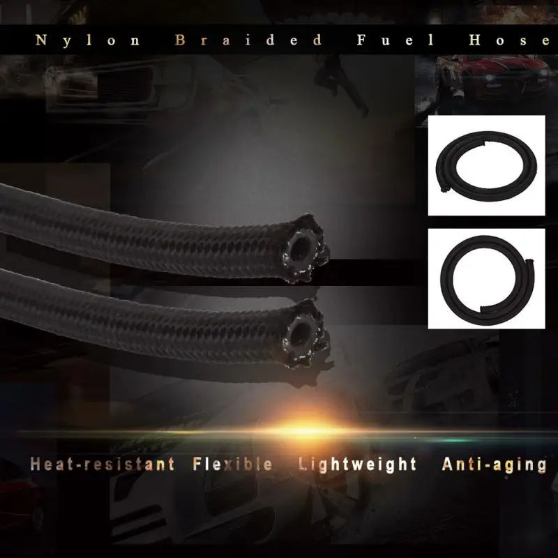 1 м Автомобильный Автоматический шланг для подачи топлива легкий термостойкий