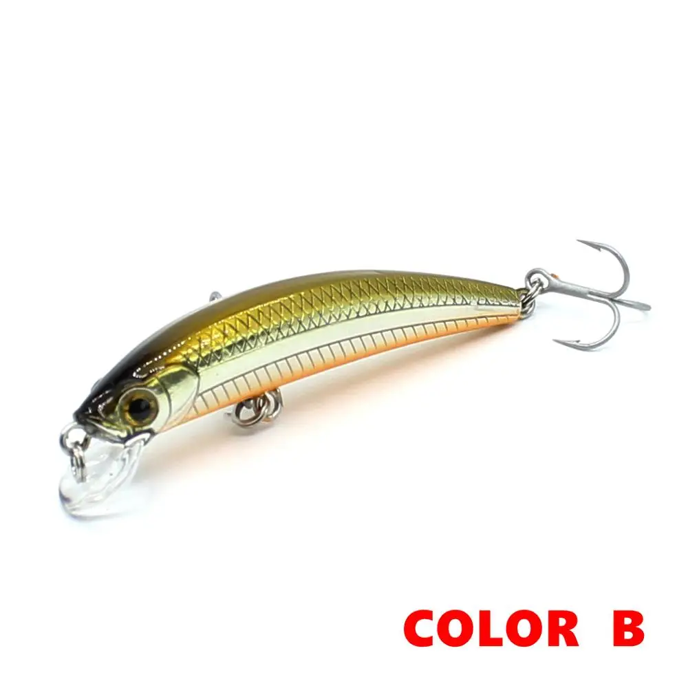 mm50 B AOCLU воблер Jerkbait 6 цветов 50 мм 2,6 г жесткая приманка гольян рыболовные приманки бас пресной соленой воды VMC Крючки снасти - Цвет: mm50 B