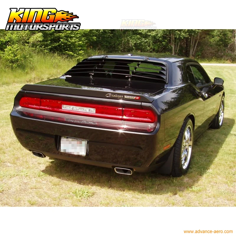 Для 08-16 Dodge Challenger жалюзи заднего стекла черный PUR US внутренний