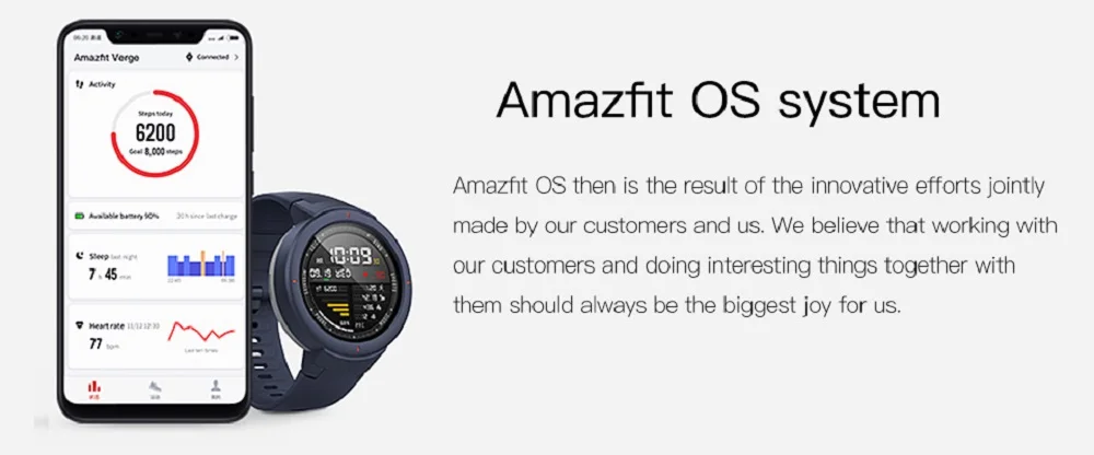 Оригинал Amazfit AMAZFIT Verge 3 GPS Смарт-часы IP68 AMOLED экран ответ на звонки умные часы