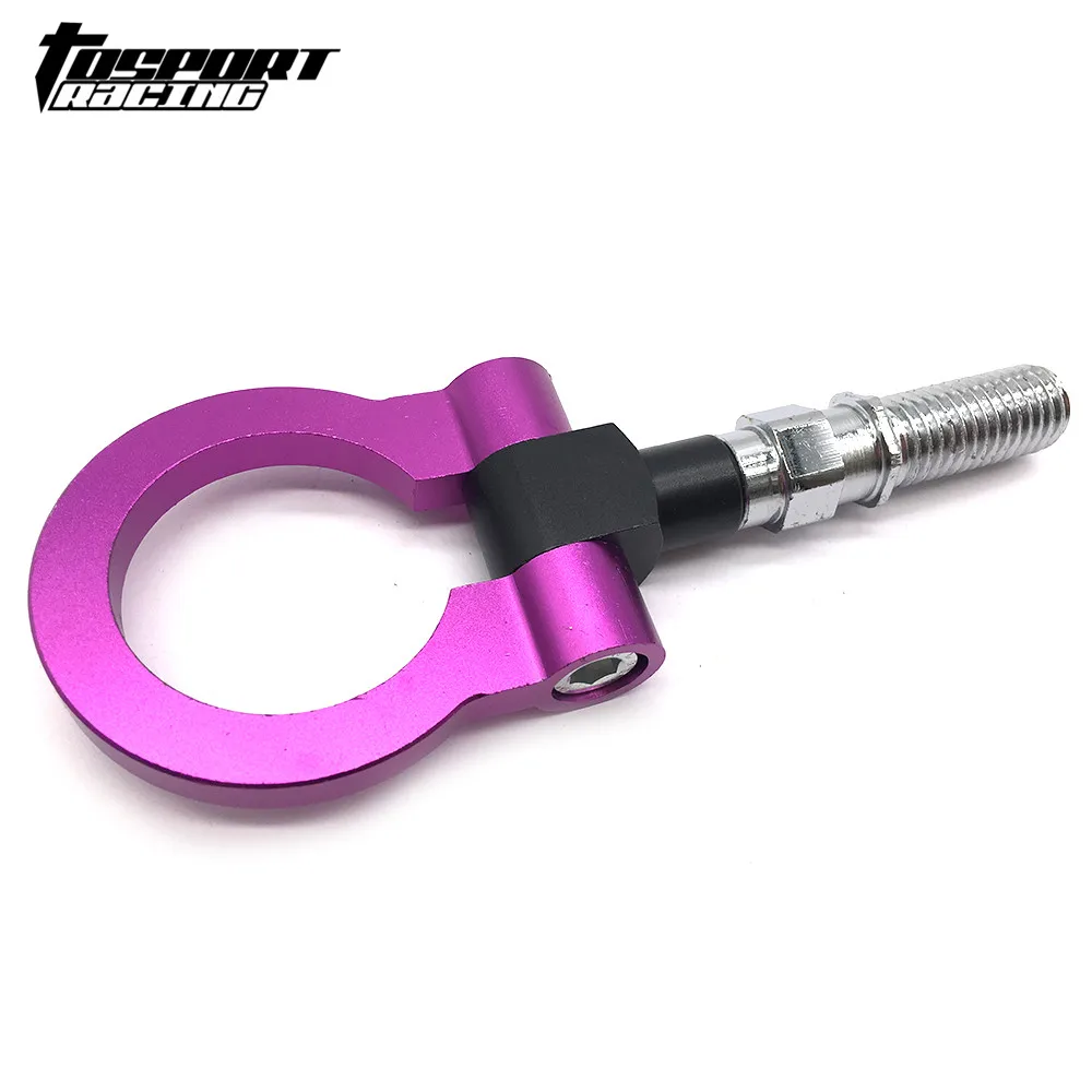 Автомобильный гоночный передний и задний буксировочный крючок кольцо для