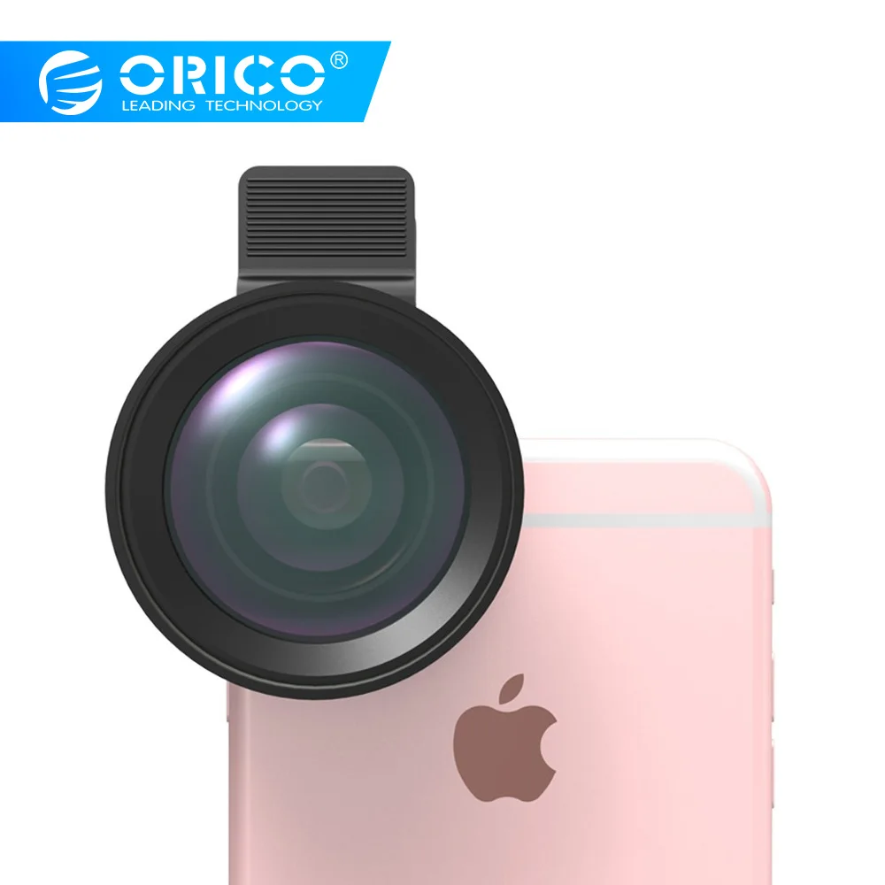 ORICO MPC-A1 Универсальный объектив мобильного телефона 2 в 1 широкоугольный + макро