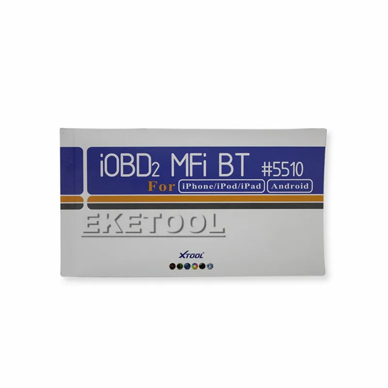 XTool iOBD2 MFi BT версия последней версии работает на iOS/Android подключение через Bluetooth
