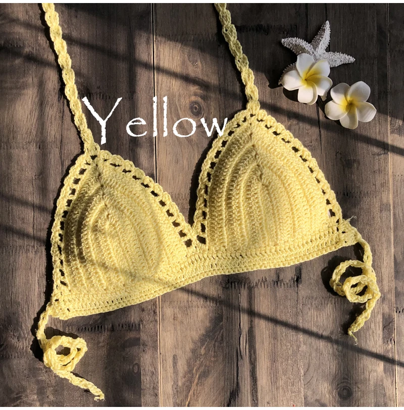 Цельные бикини купальник Mujer крючком красный верх купальника Knit Sexy Бикини Для женщин купальный бюстгальтер большой женский купальный костюм S-XL