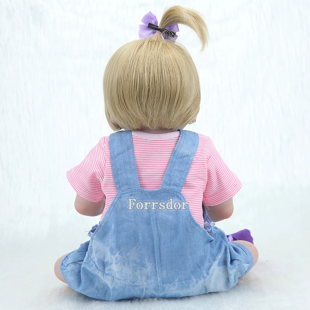 Кукла реборн силиконовая Реалистичная для новорожденных принцесс подарок кукол