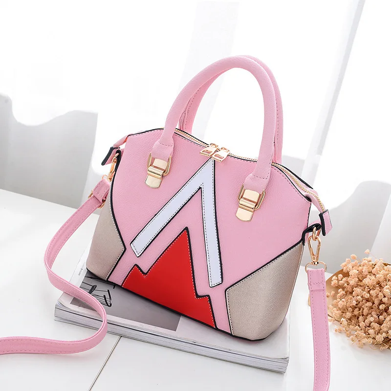 Модная женская сумка цветная в виде ракушки на одно плечо для отдыха модная |