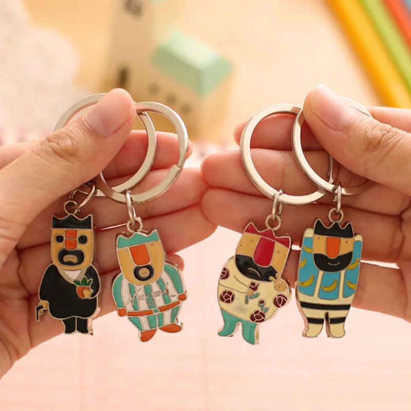 2 шт. новинка бесплатная доставка модное металлическое кольцо для ключей с