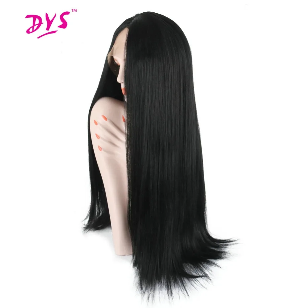 Deyngs Yaki прямой парик из кружева спереди 18 30 дюймов длинный женский с фронтальным