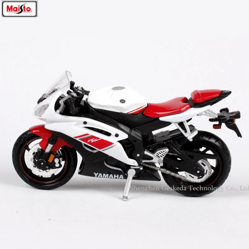 Maisto 1:18 Yamaha YZF R6 оригинальная Авторизованная модель мотоцикла из сплава