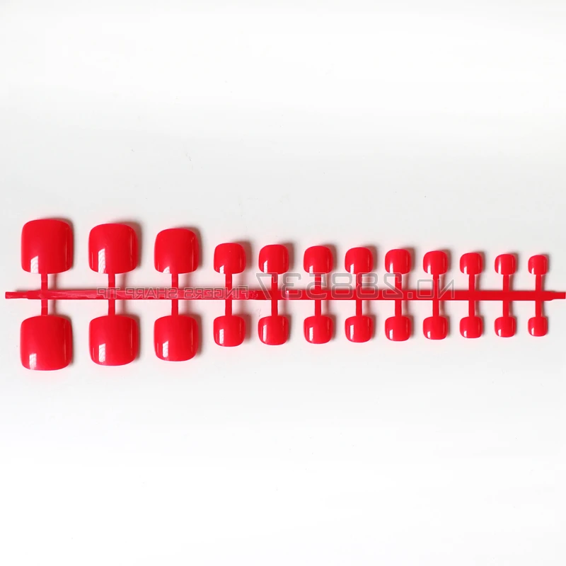 Яркие DIY Модные Цветные ногти 24 шт акриловые накладные пальцы художественные