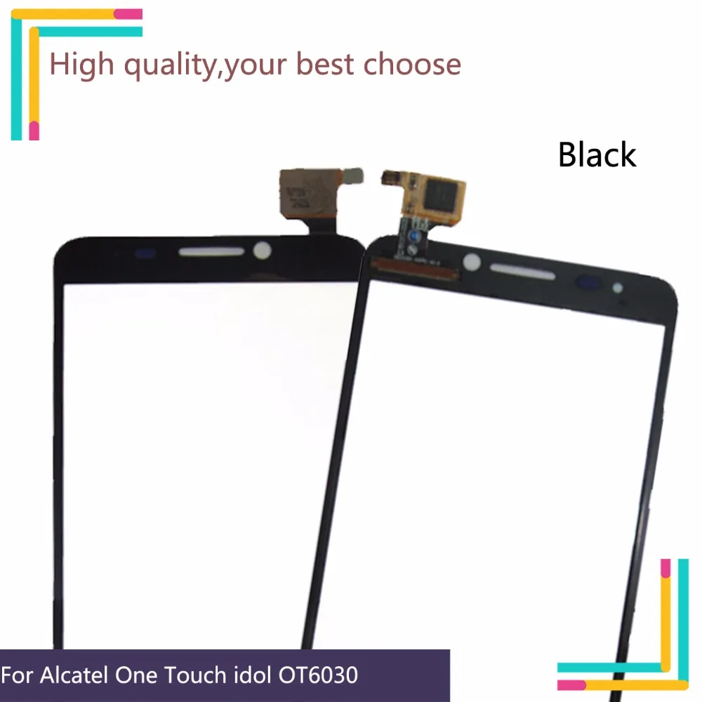 НОВЫЙ 4 7 &quotдля Alcatel One Touch idol 6030 6030d 6030x 6030a OT6030 сенсорный экран Сенсорная панель