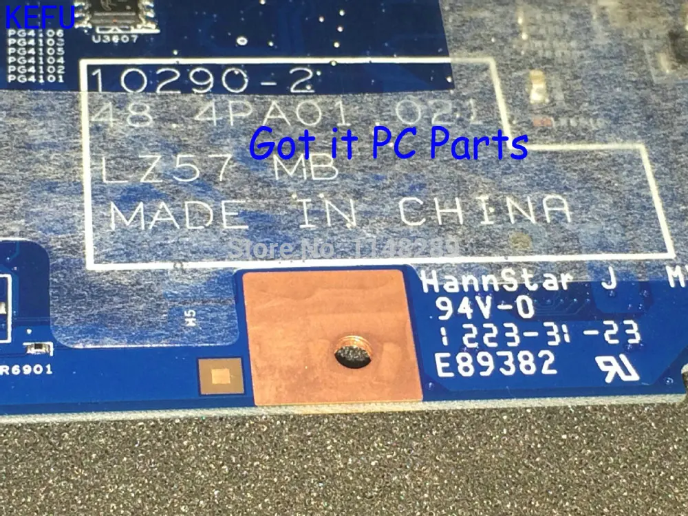 

KEFU STOCK, 48.4PA01.021 LZ57 MB Laptop motherboard Suitable for Lenovo B570E , mainboard. (no fit v570),test ok.