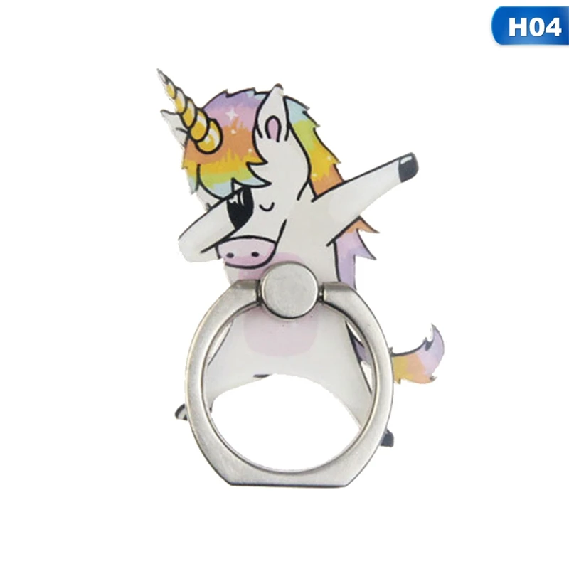 UVR Единорог мобильный телефон стенд держатель палец кольцо Мобильный Смартфон