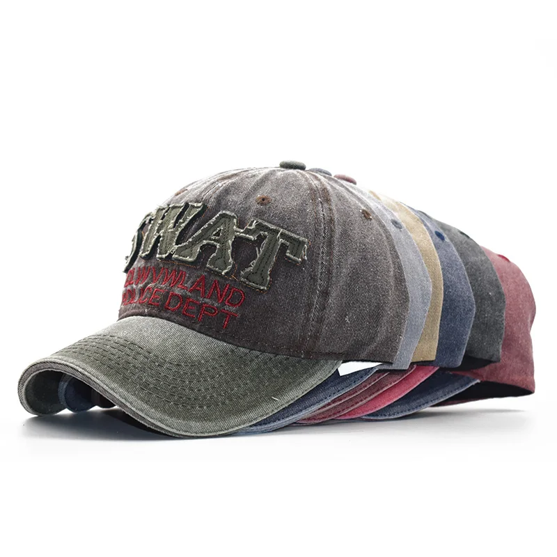 Унисекс модная мужская бейсбольная кепка Swat женская Snapback хлопковая Повседневная