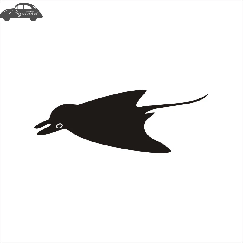 Ray Fish Stingray автомобильные наклейки дьявольские лучи постер с лодкой декор