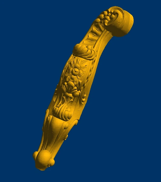 3D модель для ЧПУ или принтеров в формате STL дужки мебели 93|3d model for cnc|for cncmodel 3d |