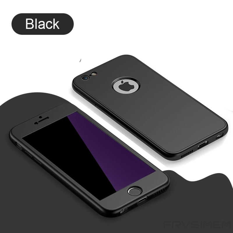 Защитный Мягкий чехол для всего тела iphone XS MAX X 10 7 8 XR 6 6S Plus 5 5S SE спереди + сзади 360