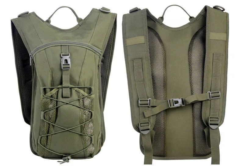 Army Green Сумка Molle, тактический военный походный велосипедный рюкзак, 16Л, для спорта на открытом воздухе, велоспорта, альпинизма, кемпинга, Армейская, 3л, сумка для воды - Цвет: Army Green