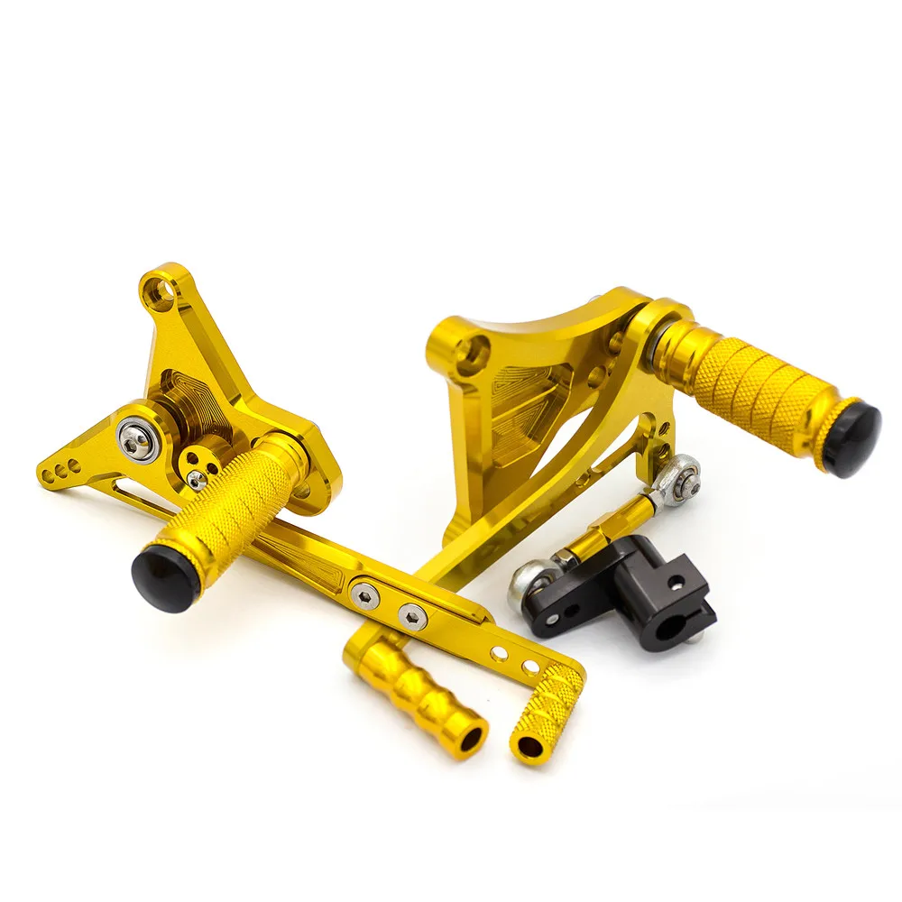Для Benelli TNT125 tnt 125- CNC алюминиевый сплав мотоцикл подножка для ног Педаль peg Rearset задний Набор