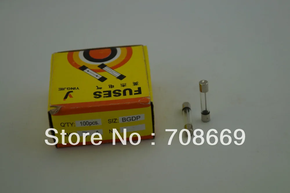

100pcs Fast Blow Glass Fuse 6mm x 30mm 250V 3A