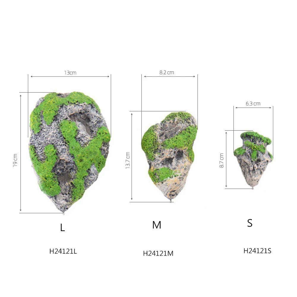 Плавающий камень подвесной искусственный украшение для аквариума летающий