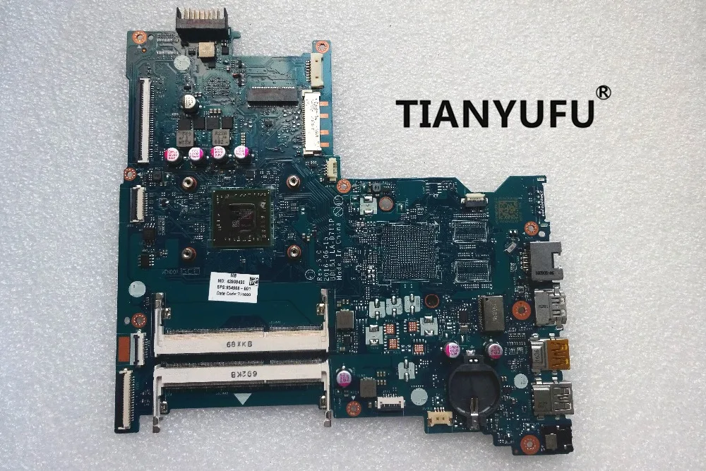 Бесплатная доставка материнская плата для ноутбука HP 15 BA 854968 001 601
