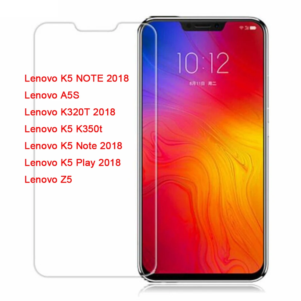 Закаленное стекло для Lenovo K5 Note Play K320T 2018 Защитная пленка экрана 9H K350T | Мобильные