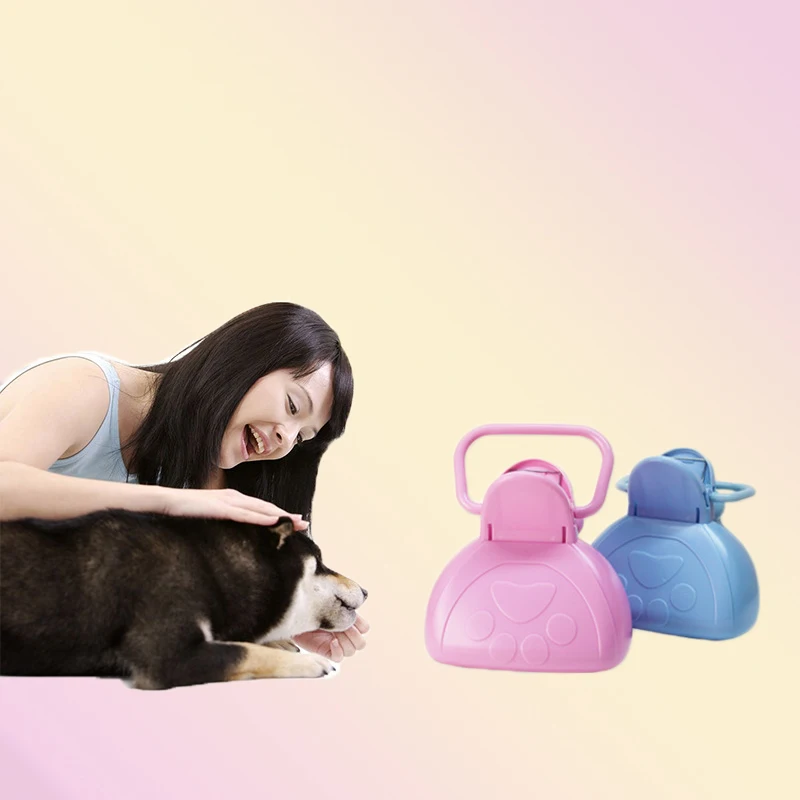 HE Pet Poop набор мешок для мусора держатель в форме кости милый мусор Портативный Ручной Диспенсер Коробка для хранения очистки мешок для мусора