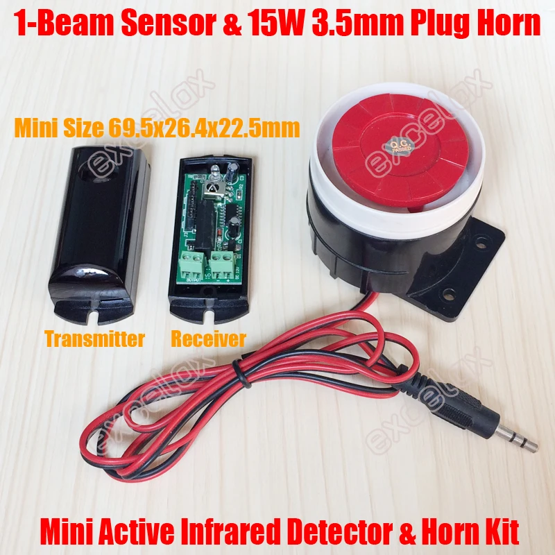 Фотоэлектрический мини-датчик 1 луч активный инфракрасный детектор и 3 5 мм