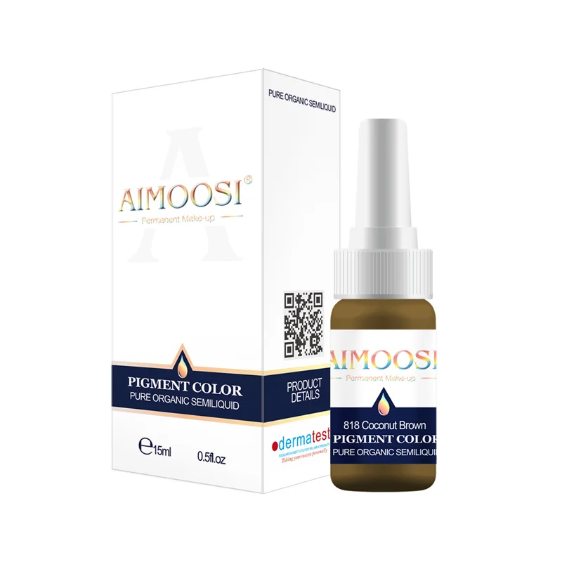 Aimoosi тату для бровей и губ нано пигмент микроблейдинг машинная работа чистое