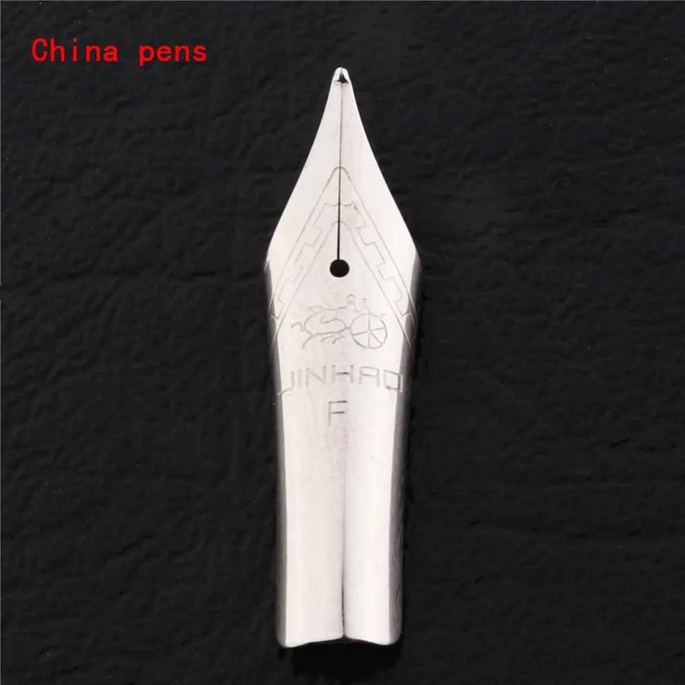 1pcs Nib-0.5mm Jinhao 990 прозрачная белая английская каллиграфия Duckbill параллельная художественная ручка цветок тело плоский перо Тибетский арабский авторучка - Цвет: 1pcs Nib-0.5mm