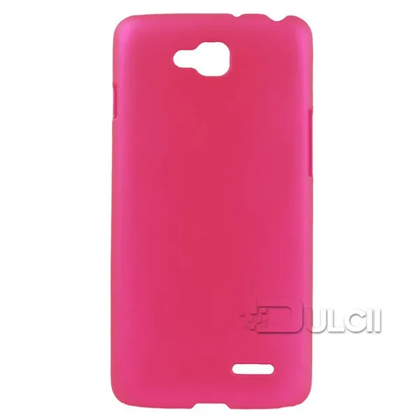 Для LG L90 телефон чехол гладкий прорезиненного пластика твердый переплет для D405 1