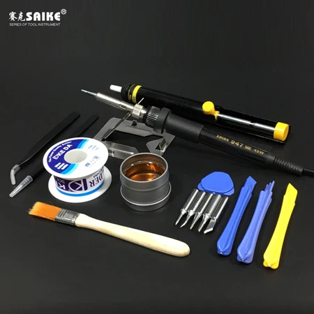 Package 5 SAIKE 947 45 Вт Тепловая паяльник Электрический паяльник сварочный паяльник 220 В - Цвет: Package 5