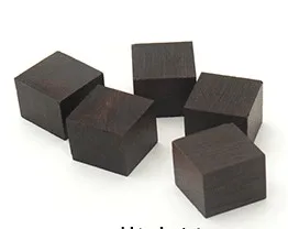 ebony 50pcs 50 шт. в партии деревянные блоки DIY деревянные 2 см кубики Квадратные блоки твердые деревянные блоки резьба по дереву заготовки - Цвет: ebony 50pcs