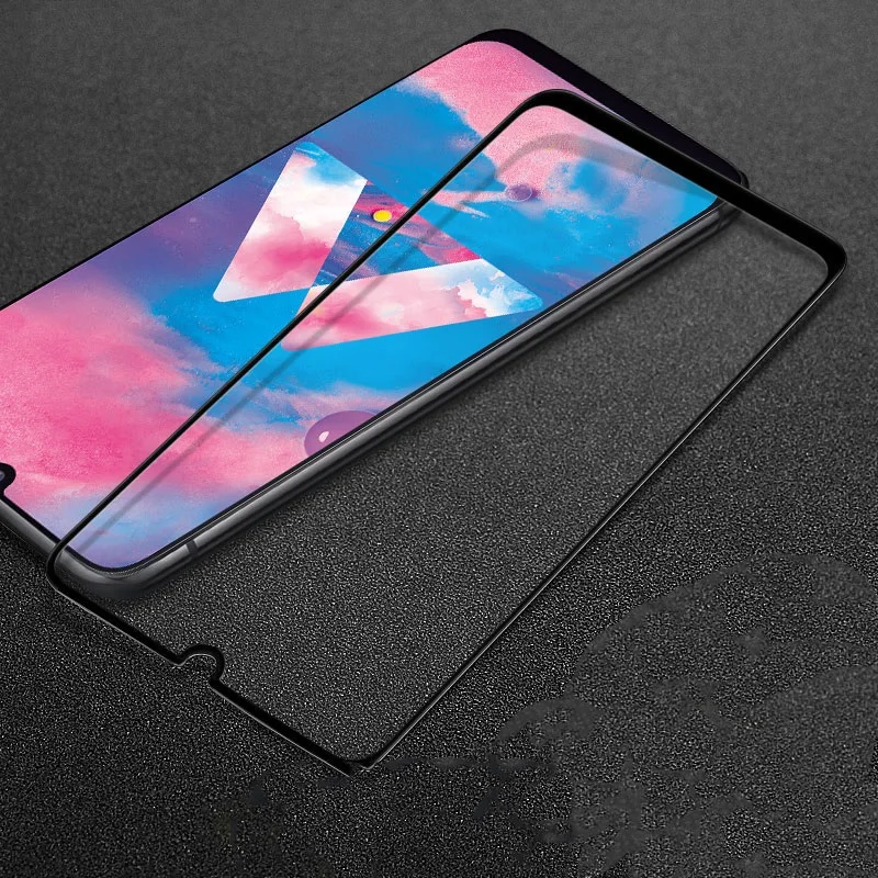 Закаленное стекло для Samsung Galaxy A50 A30 2 шт. полноразмерная Взрывозащищенная