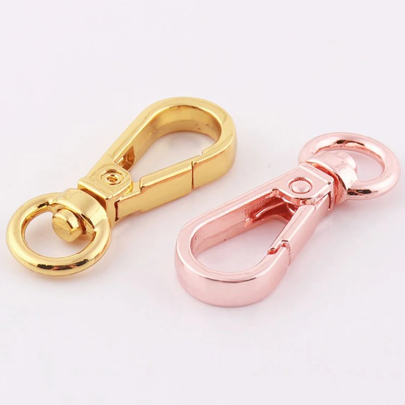 High Quality Swivel Snap Hooks Metal Bolt Snaps Chain Dog Clasps Trigger Hook Lanyard Clips Strap Buckles For Handbag | Багаж и сумки