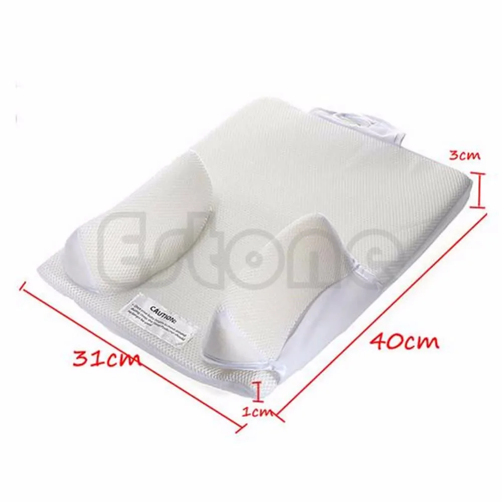 

Newborn Baby Infant Sleep Positioner Prevent Flat Head Shape Anti Roll Pillow