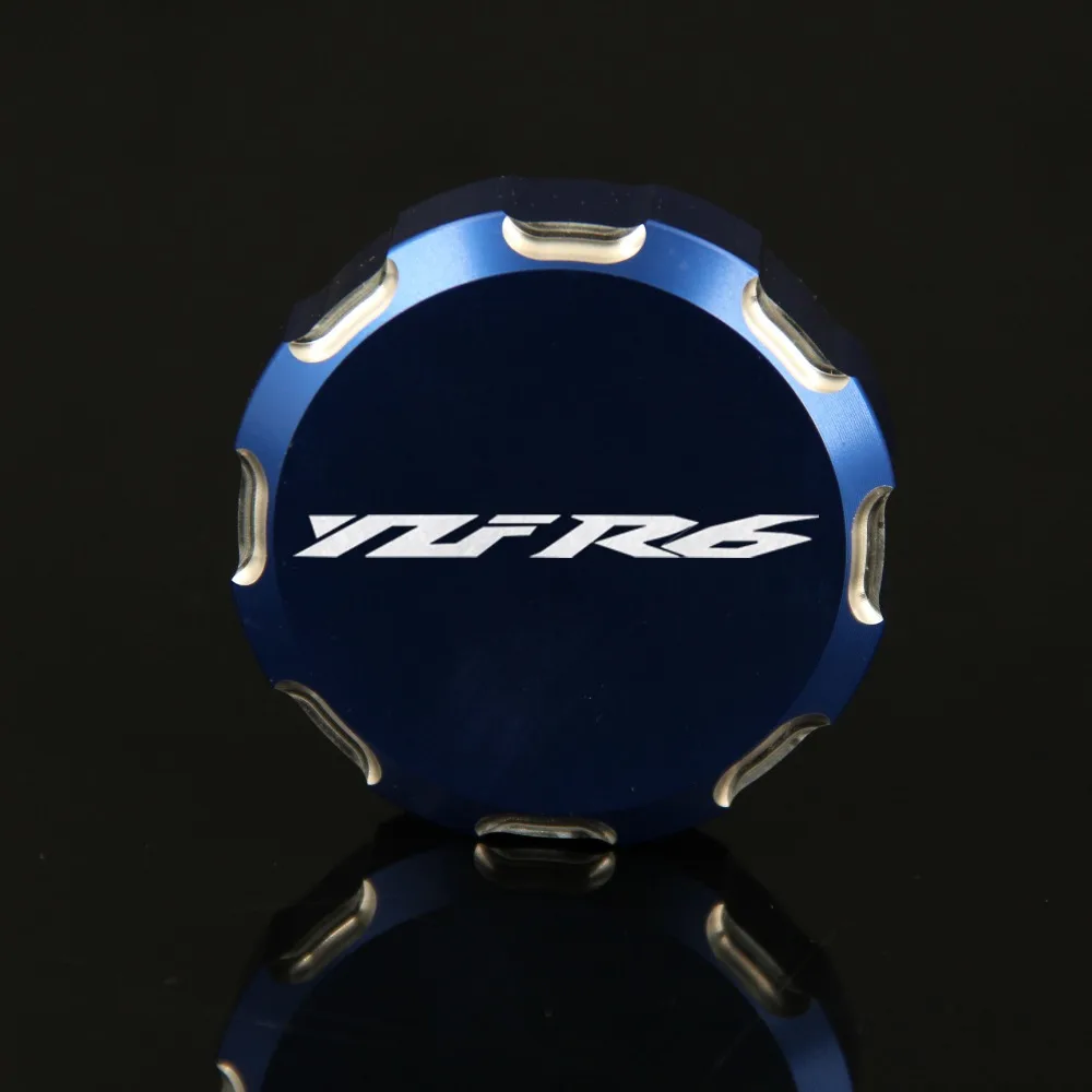 Мотоцикл с ЧПУ спереди тормозной цилиндр Крышка Резервуара Кепки для Yamaha YZF-R6 YZF R6 YZFR6 2005- 2009 2010 2011 2012 2013