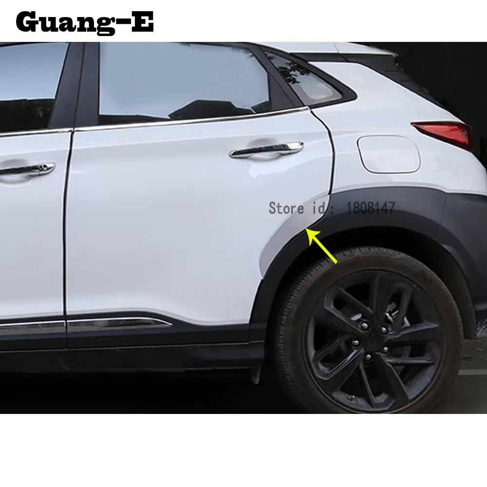 Для Hyundai Kona Энсино Кауаи 2017 2018 2019 2020 автомобиля стикер заднего бампера сбоку