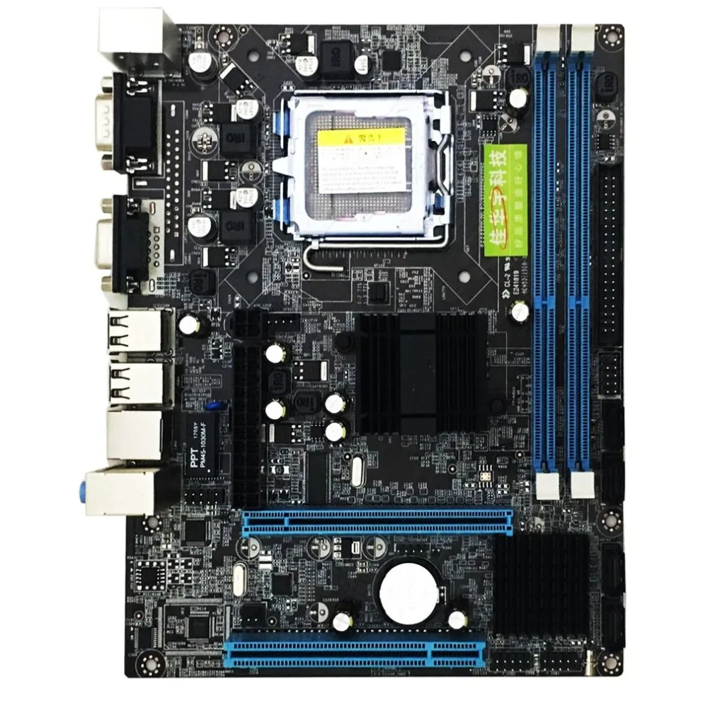 LGA 775 Gigabyte материнская плата G41 настольный компьютер материнская плата USB 2,0 DDR3 ПАМЯТЬ 8 Гб 1066 1333 МГц VGA двухъядерный процессор SATA2.0