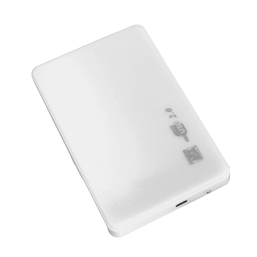 White SATA USB 3,0/2,0 SATA 2," HD HDD корпус жесткого диска Внешний чехол коробка - Цвет: White