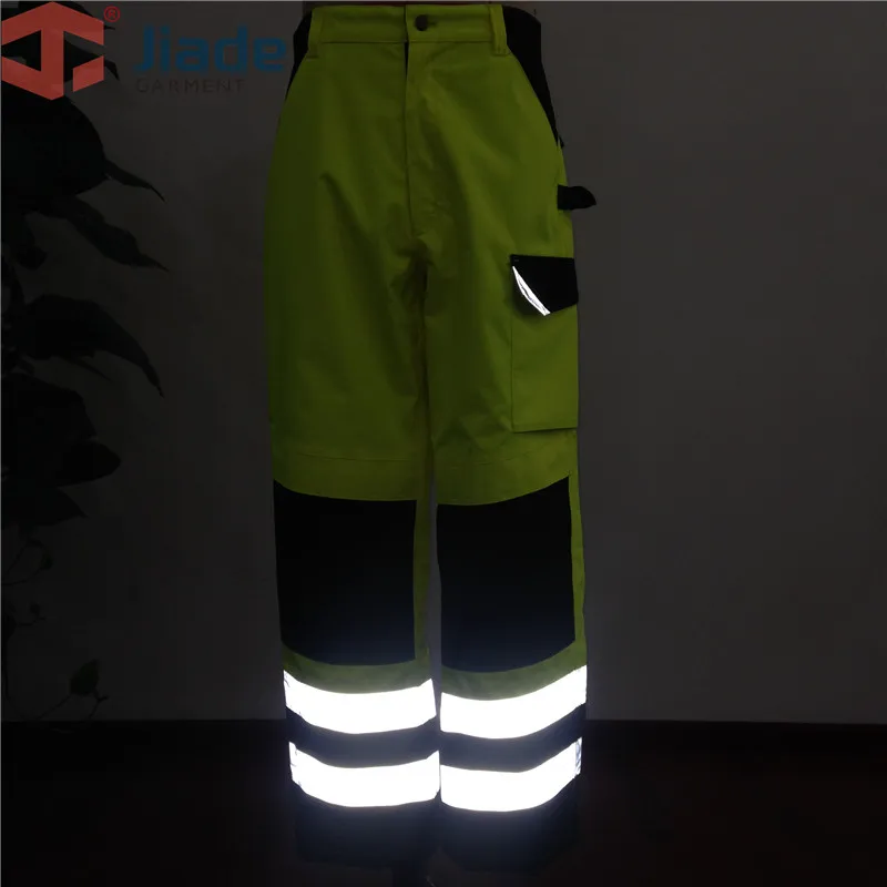 Светоотражающие Брюки Jiade водонепроницаемые длинные брюки для работы|high visibility
