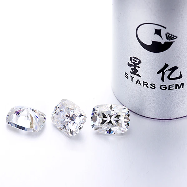 Чистые цветные муассаниты syn 9*7 мм EF незакрепленные драгоценные камни для