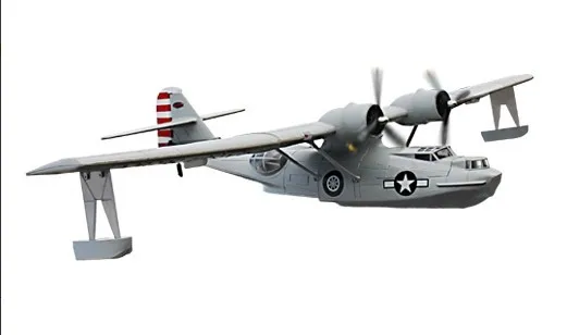 PBY Catalina PNP EPO-1470mm winspan rc электрический реквизит-серый | Игрушки и хобби