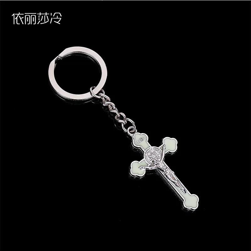 48 штук/классический католический Шарм краска Иисус брелок в виде креста дешевый