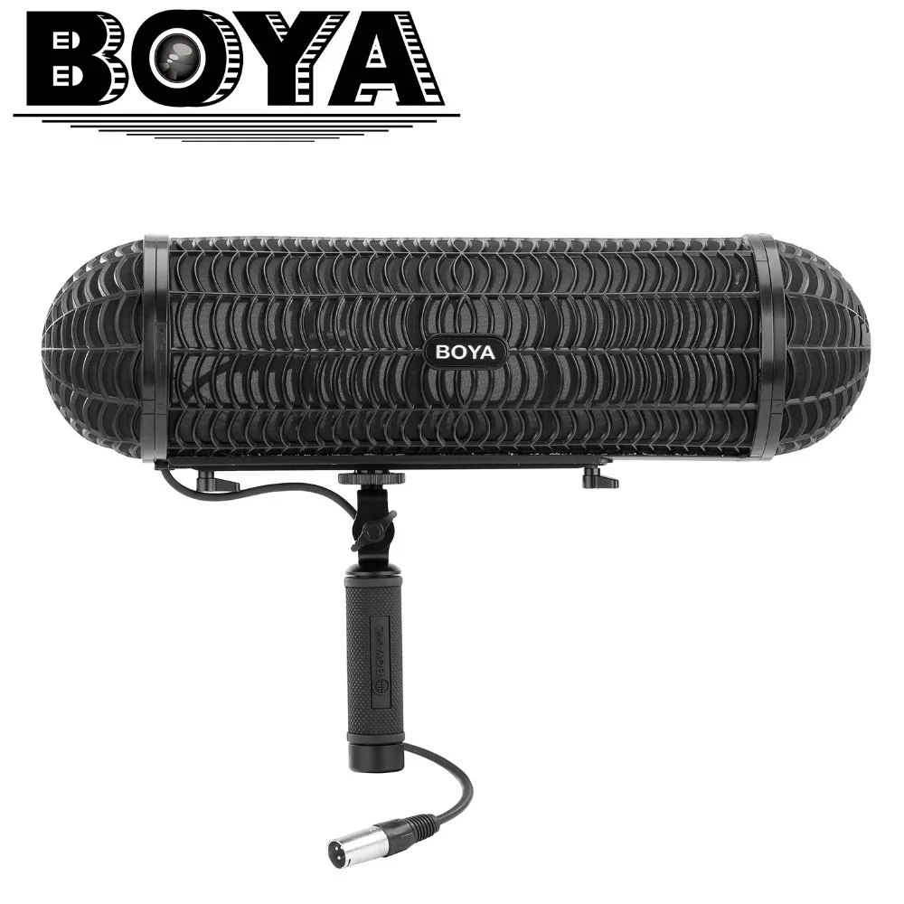 BOYA BY WS1000 микрофон Blimp система подвески на лобовое стекло микрофоны для Canon Nikon Sony SLR