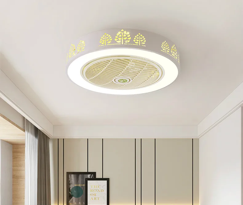 220 В LED-2x36w Электрический Потолочный вентилятор свет 3 шестерни 8 часов времени три цвета Затемнения пульт дистанционного управления медный сердечник катушки