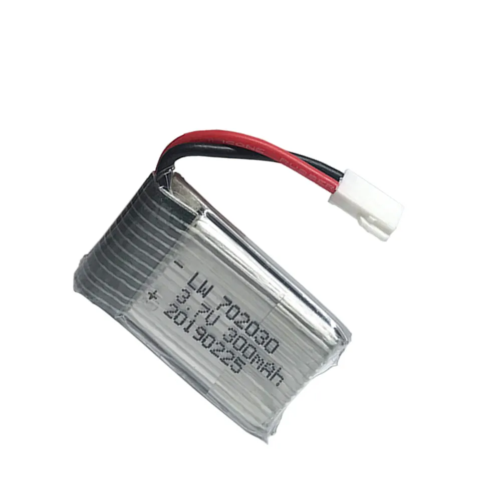 5 шт./компл. 3,7 V 300 mAH литий-полимерный Батарея для E55 FQ777 FQ17W Hubsan H107 Syma X11C Udi U816 U830 RC вертолет 3,7 V 300 мА/ч, MX2.0 штепсельной вилки