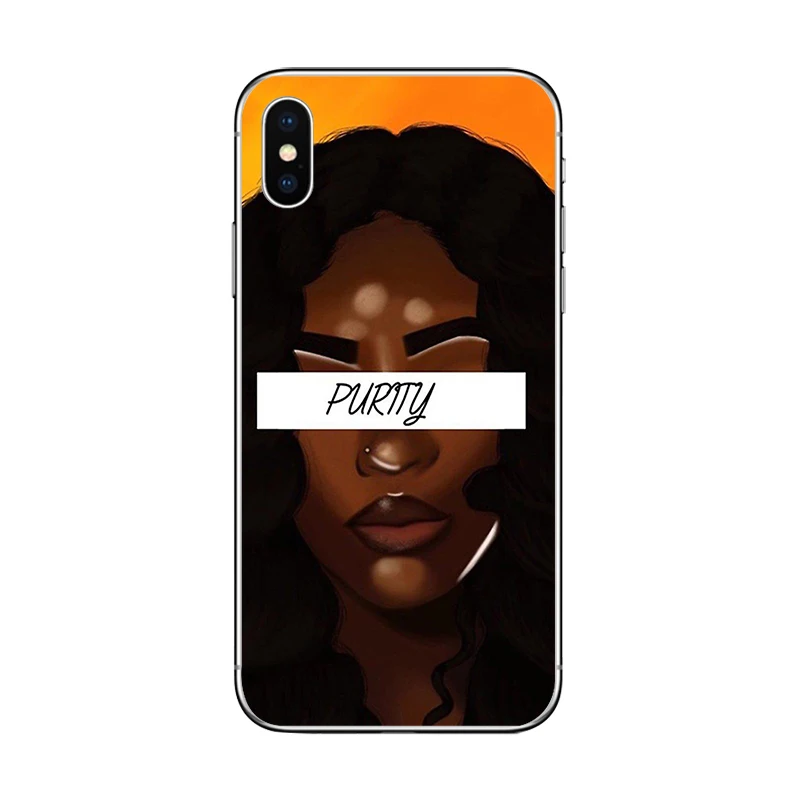 Ciciber 2bunz Melanin Poppin Aba чехол для телефона для iPhone 11 Pro Max чехол для iPhone X XR XS MAX 8 6 6S Plus 5 5S SE Мягкий ТПУ чехол